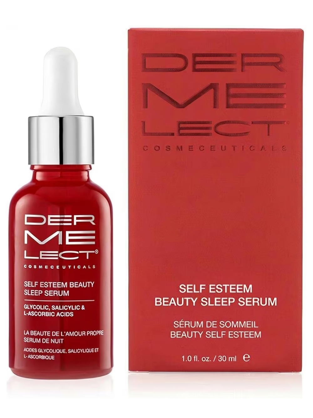 Dermelect Self Esteem Beauty Sleep Serum — Red